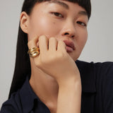Leona Ring 14k Gold Ion Plated / 6