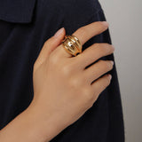 Leona Ring 14k Gold Ion Plated / 6