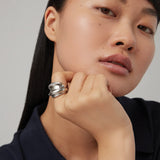 Leona Ring Platinum Plated / 6