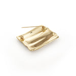 Sundra Brooch 14k Gold Dipped Brass