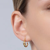 Jenny Bird-Mini Colette Hoop Earrings-Earrings-Blue Ruby Jewellery-Vancouver Canada