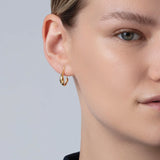 Jenny Bird-Mini Colette Hoop Earrings-Earrings-Blue Ruby Jewellery-Vancouver Canada