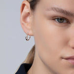 Jenny Bird-Mini Colette Hoop Earrings-Earrings-Blue Ruby Jewellery-Vancouver Canada