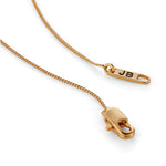 Mini Egret Pendant Necklace 14k Gold Dipped Brass
