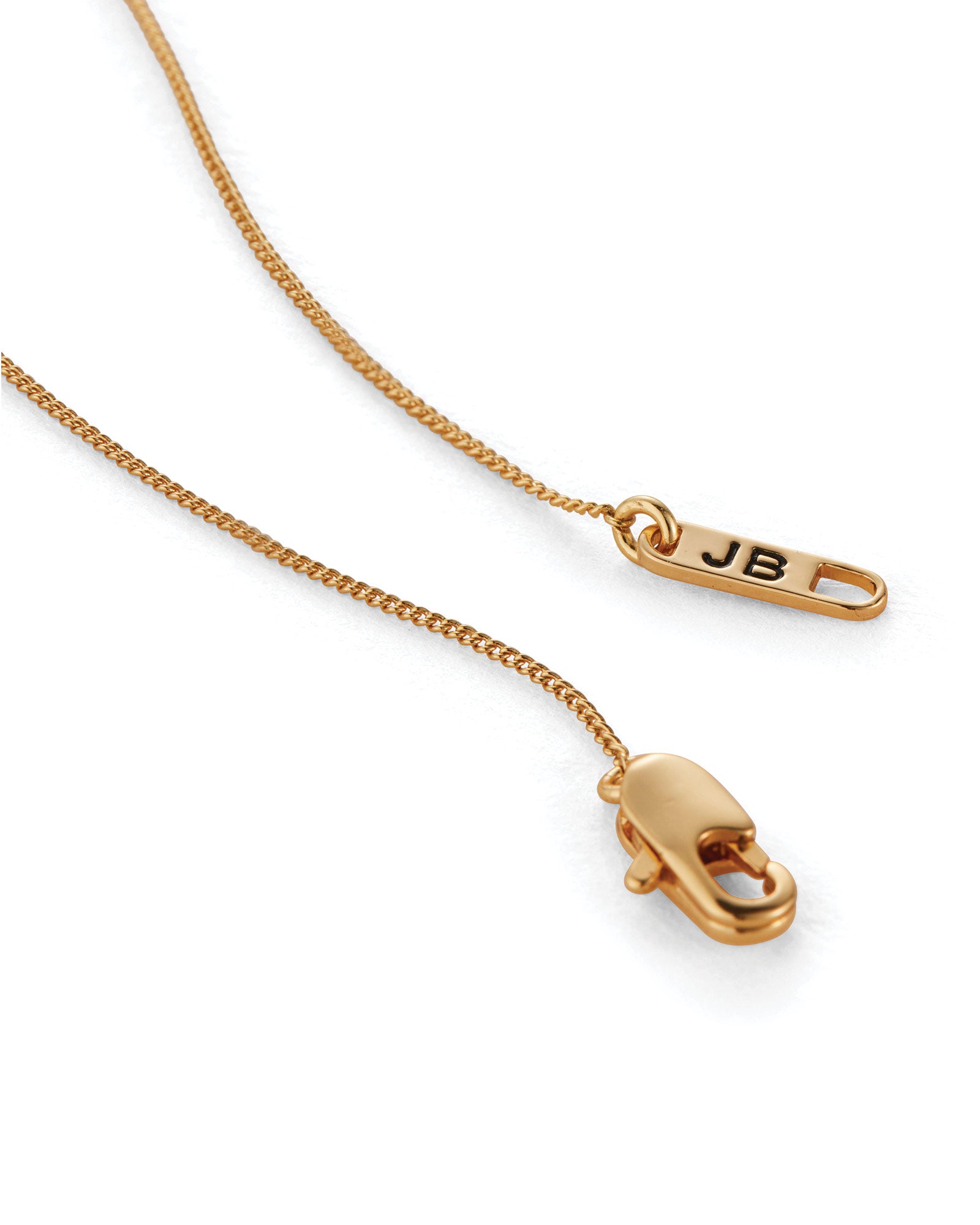 Mini Egret Pendant Necklace 14k Gold Dipped Brass