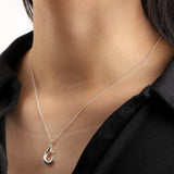 Jenny Bird-Mini Egret Pendant Necklace-Necklaces-Blue Ruby Jewellery-Vancouver Canada