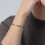 Remi Bangle 14k Gold Plated / MED
