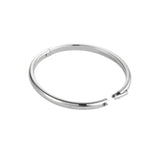 Remi Bangle Platinum Plated Steel / MED