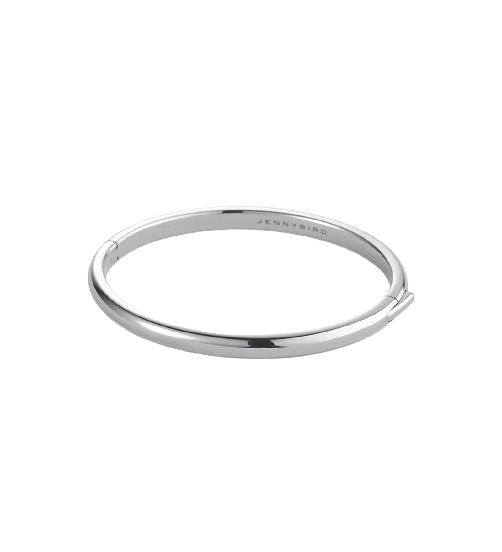 Remi Bangle Platinum Plated Steel / MED