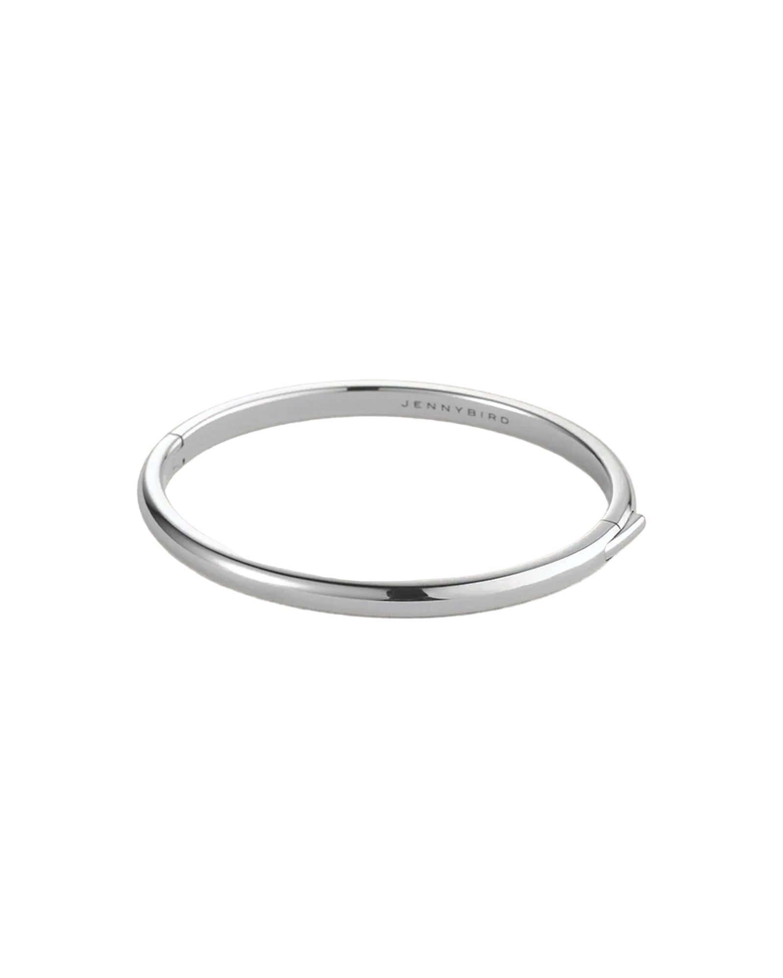 Remi Bangle Platinum Plated Steel / MED
