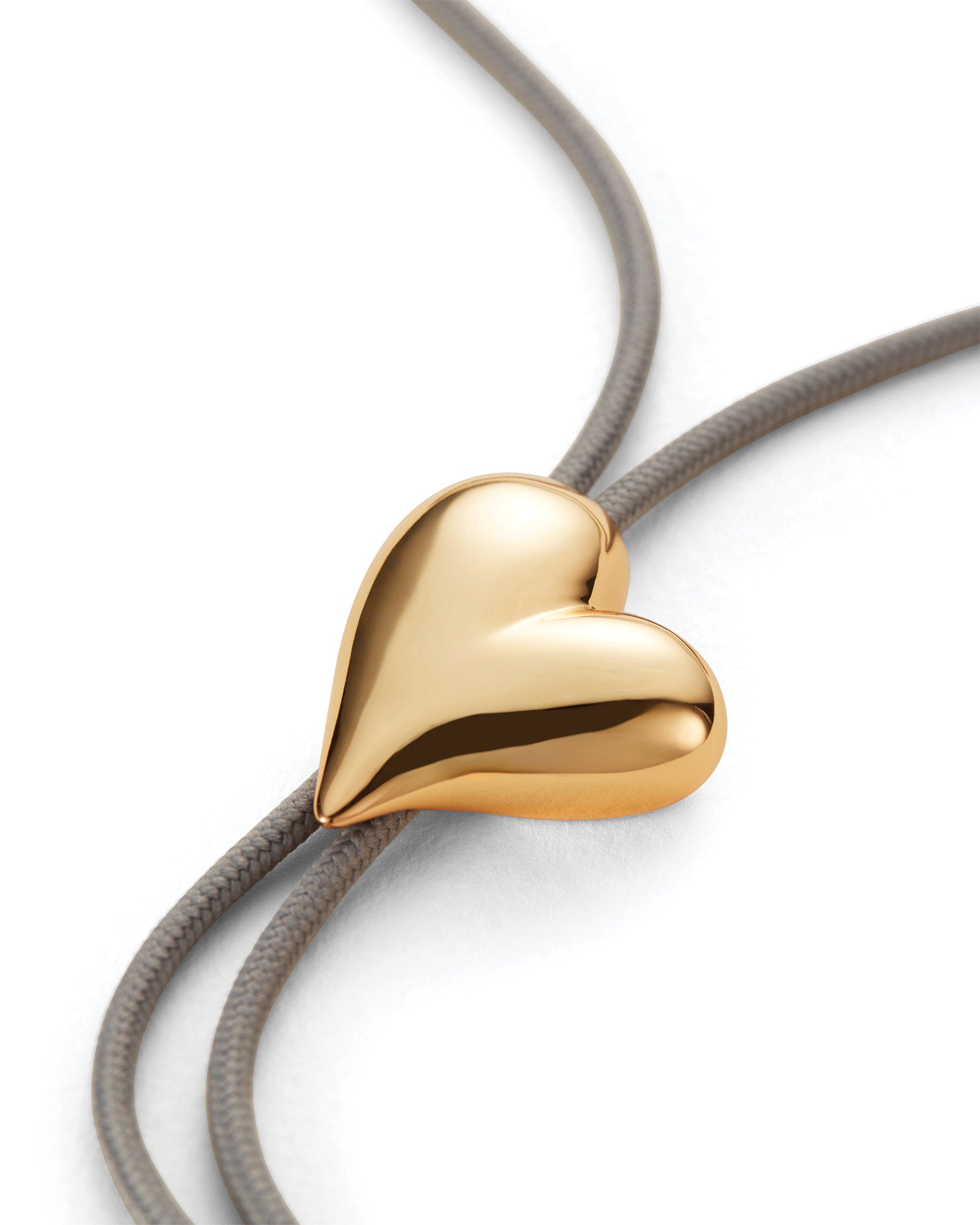 Jenny Bird-Art Heart Bolo Tie-Necklaces-Blue Ruby Jewellery-Vancouver Canada