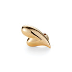 Jenny Bird-Puffy Heart Ring-Rings-14k Gold Dipped Brass-6-Blue Ruby Jewellery-Vancouver Canada