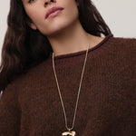 Jenny Bird-Woven Square Pendant Necklace-Necklaces-Blue Ruby Jewellery-Vancouver Canada