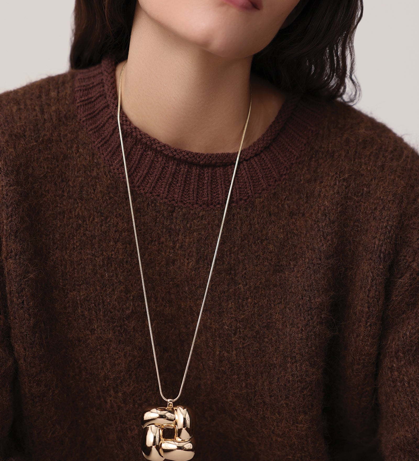 Jenny Bird-Woven Square Pendant Necklace-Necklaces-Blue Ruby Jewellery-Vancouver Canada