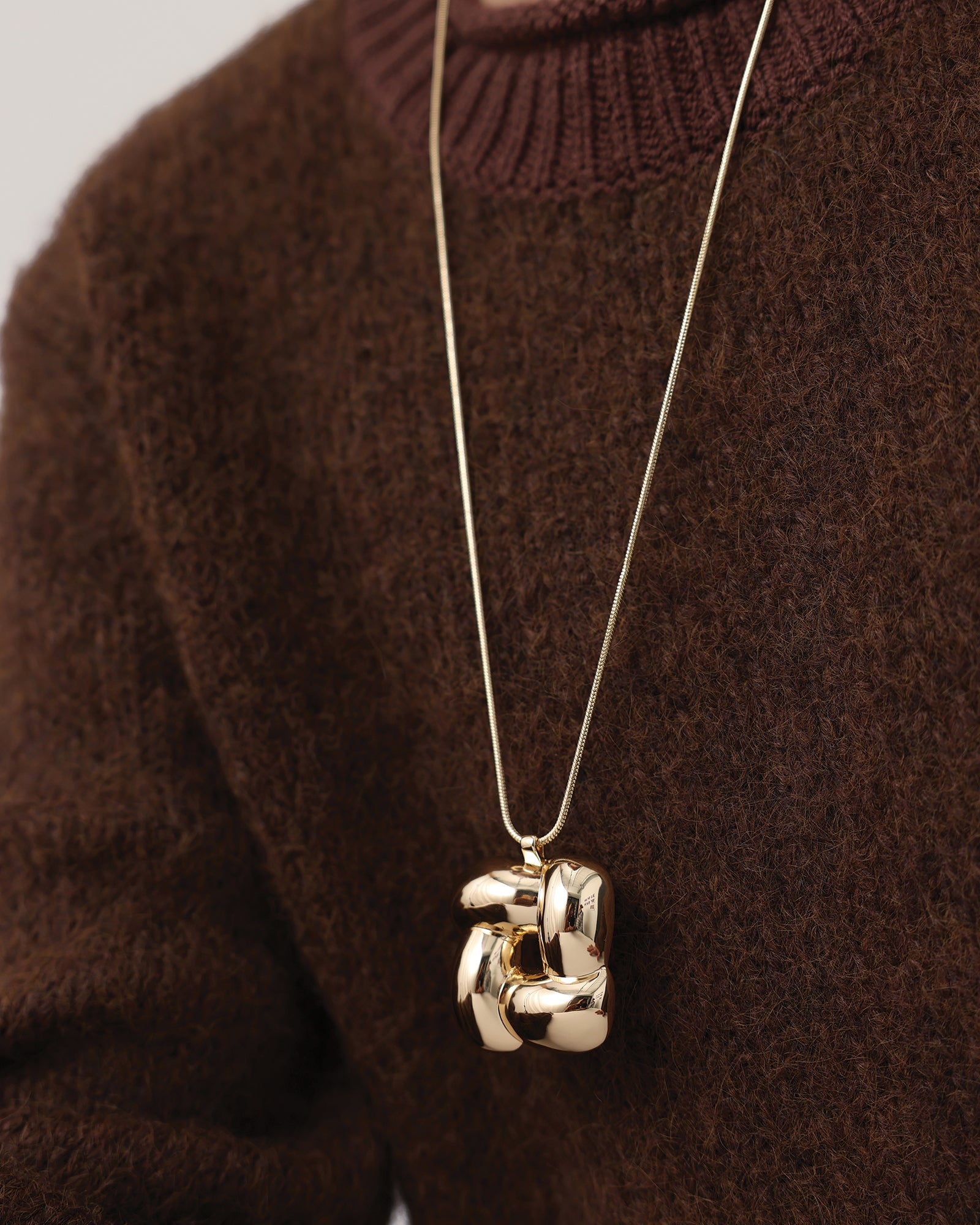 Jenny Bird-Woven Square Pendant Necklace-Necklaces-Blue Ruby Jewellery-Vancouver Canada