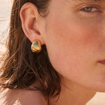 Jenny Bird-Nelle Hoops-Earrings-Blue Ruby Jewellery-Vancouver Canada