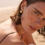 Jenny Bird-Nelle Hoops-Earrings-Blue Ruby Jewellery-Vancouver Canada