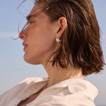 Jenny Bird-Nelle Hoops-Earrings-Blue Ruby Jewellery-Vancouver Canada