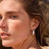 Jenny Bird-Slim Nelle Hoops-Earrings-Blue Ruby Jewellery-Vancouver Canada