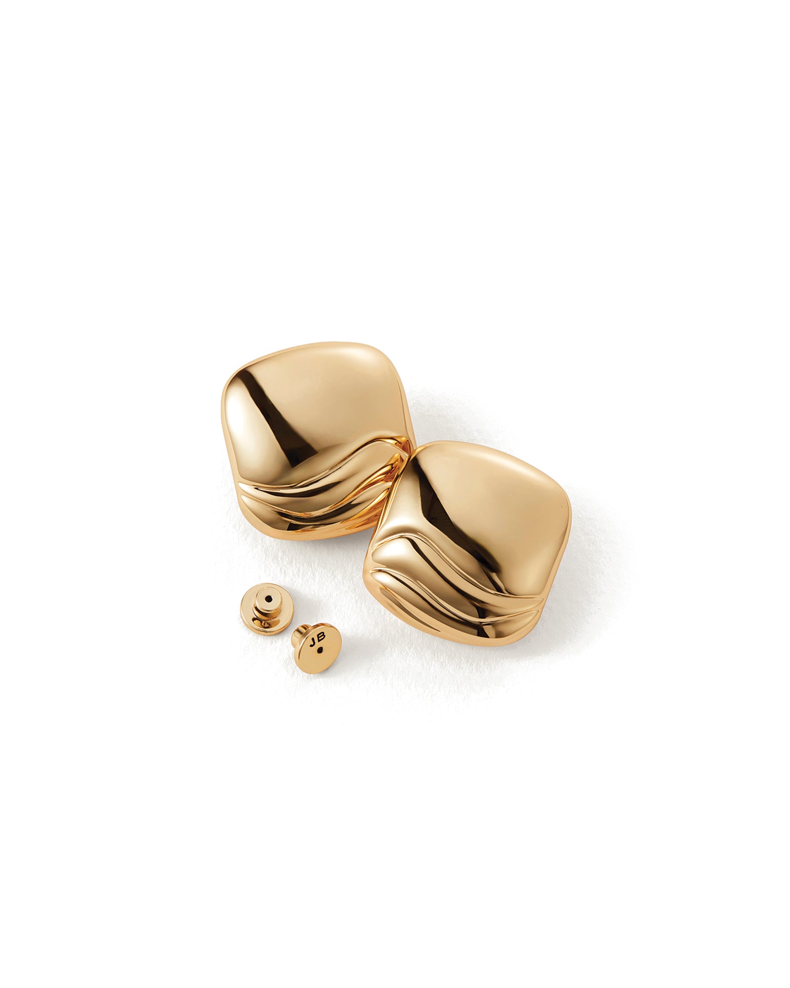 Rue Earrings 14k Gold Dipped Brass