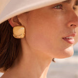 Jenny Bird-Rue Earrings-Earrings-Blue Ruby Jewellery-Vancouver Canada