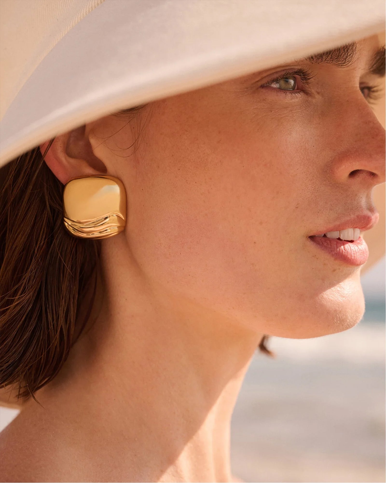 Jenny Bird-Rue Earrings-Earrings-Blue Ruby Jewellery-Vancouver Canada