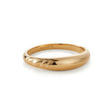Nelle Bangle 14k Gold Dipped Brass / MED