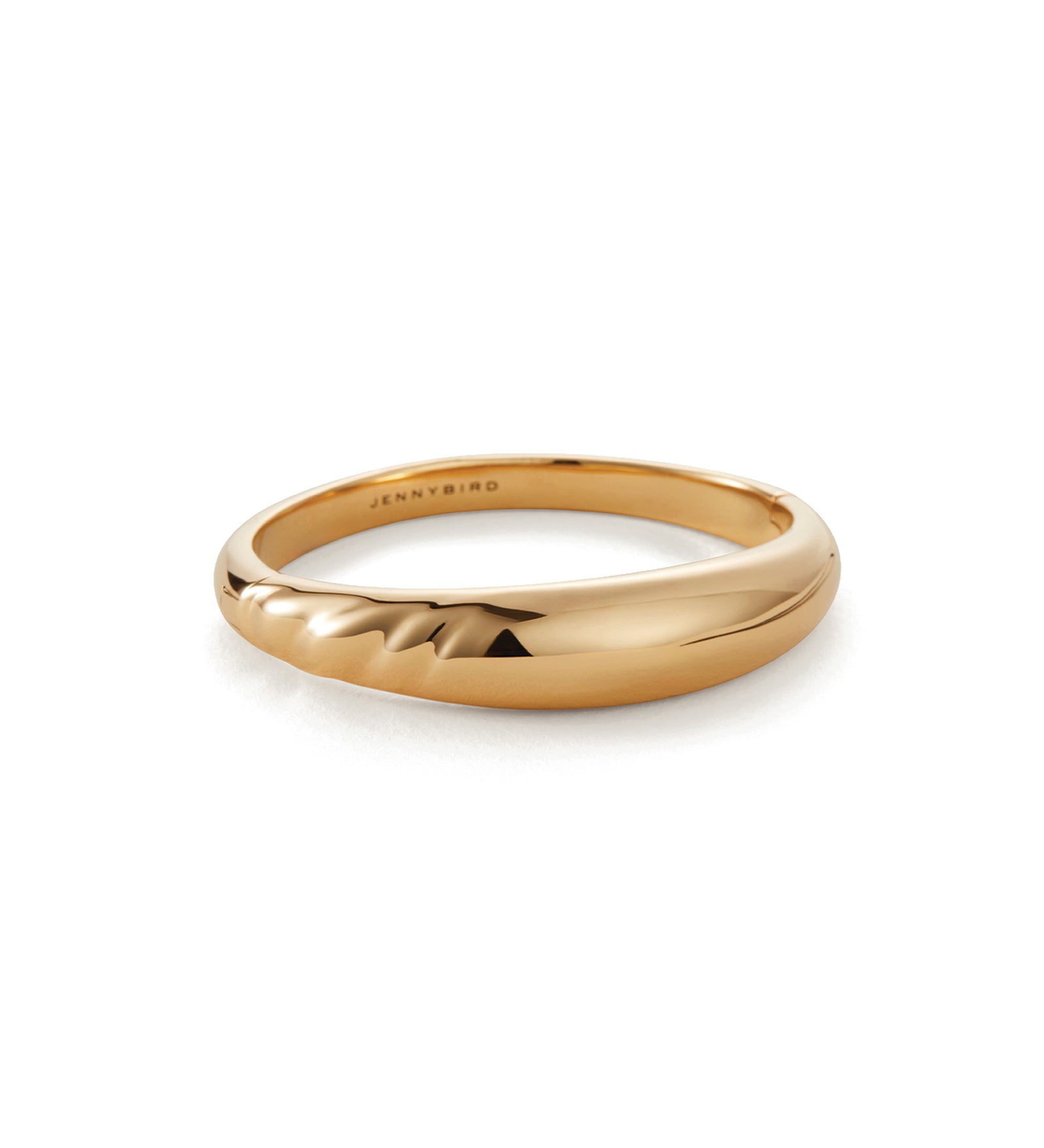 Nelle Bangle 14k Gold Dipped Brass / MED