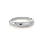 Nelle Bangle Silver Dipped Brass / MED