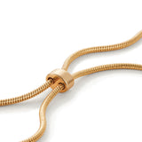 Rue Pendant Necklace 14k Gold Dipped Brass