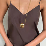 Jenny Bird-Rue Pendant Necklace-Necklaces-Blue Ruby Jewellery-Vancouver Canada