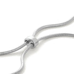 Rue Pendant Necklace Silver Dipped Brass