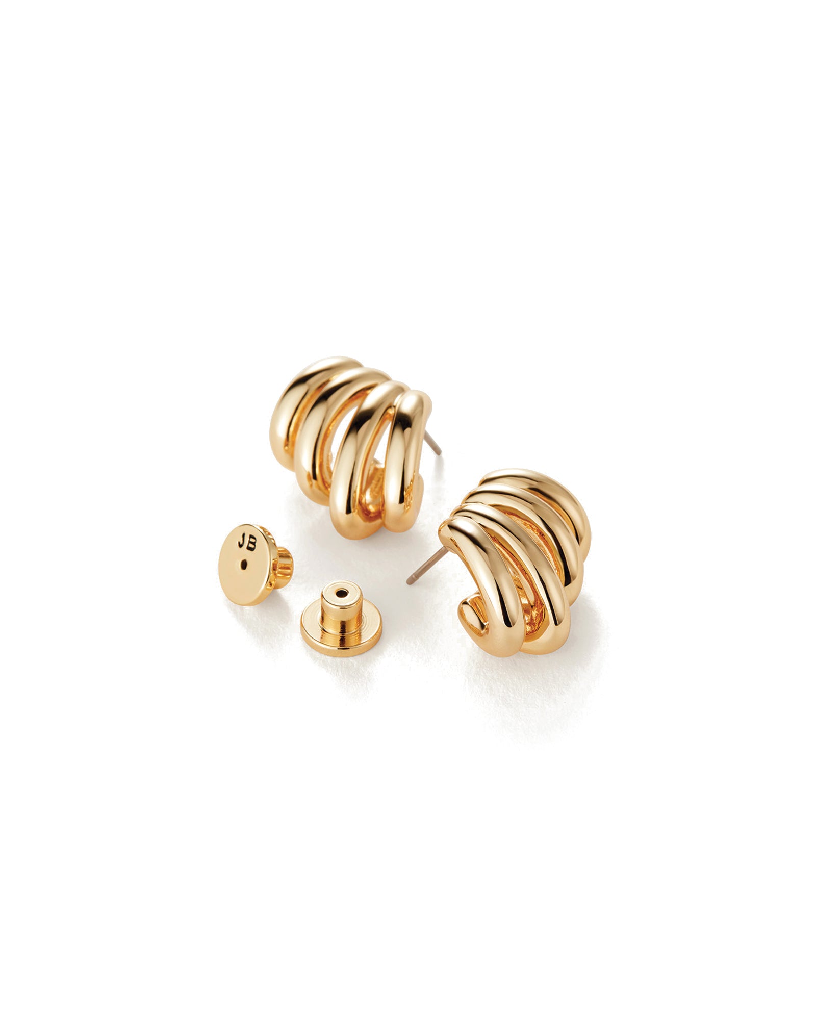 Monroe Earrings 14k Gold Dipped Brass