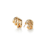 Monroe Earrings 14k Gold Dipped Brass