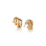 Monroe Earrings 14k Gold Dipped Brass