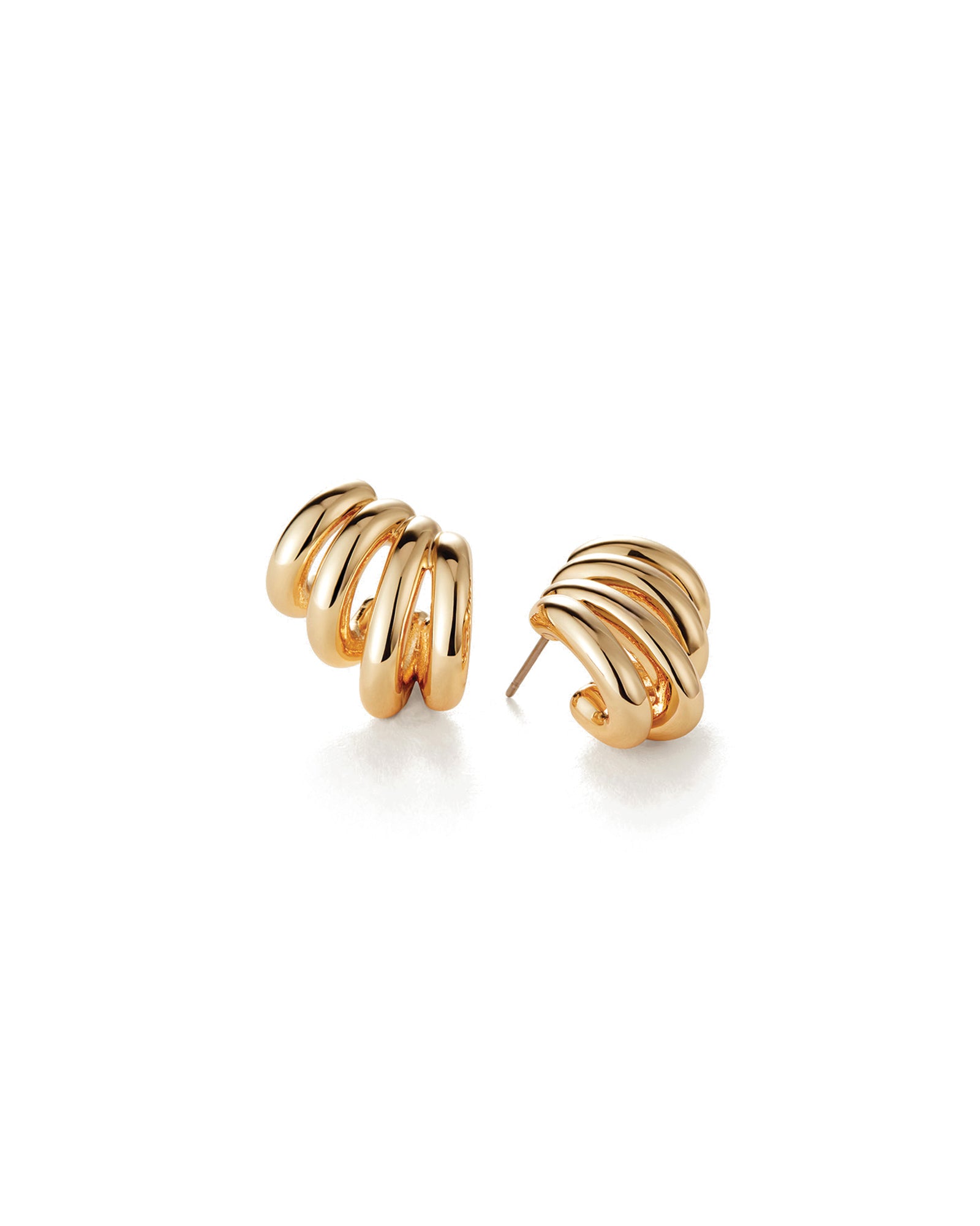 Monroe Earrings 14k Gold Dipped Brass