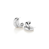 Orla Earrings Silver Dipped Brass