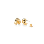 Beatrix Earrings 14k Gold Dipped Brass