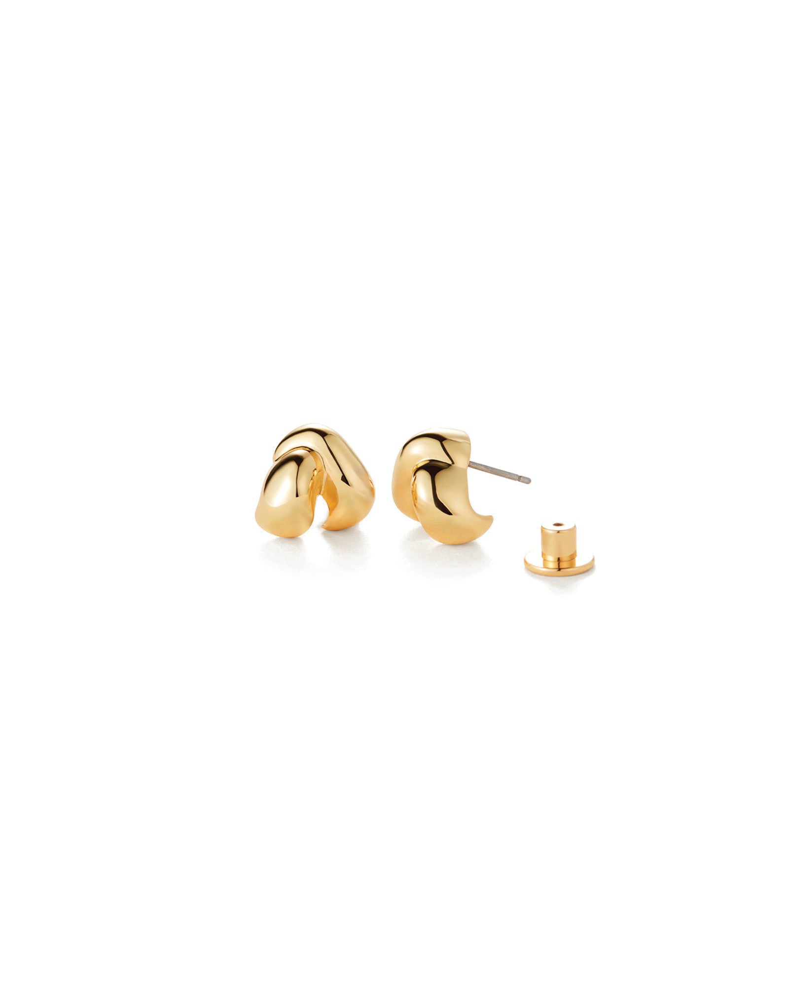 Beatrix Earrings 14k Gold Dipped Brass