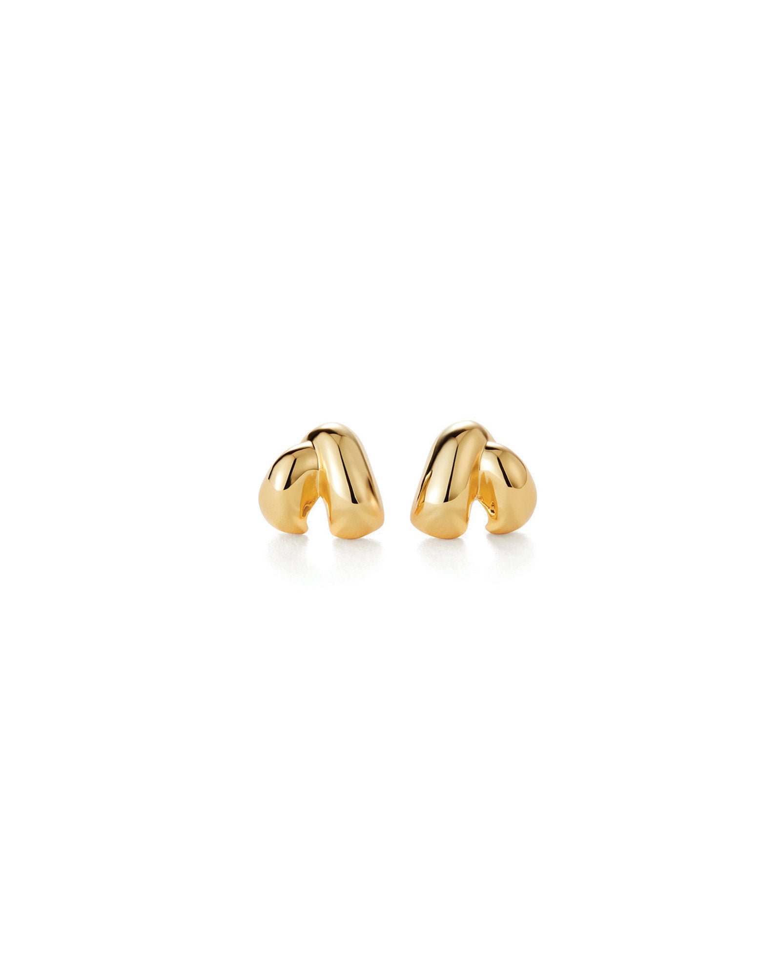 Beatrix Earrings 14k Gold Dipped Brass