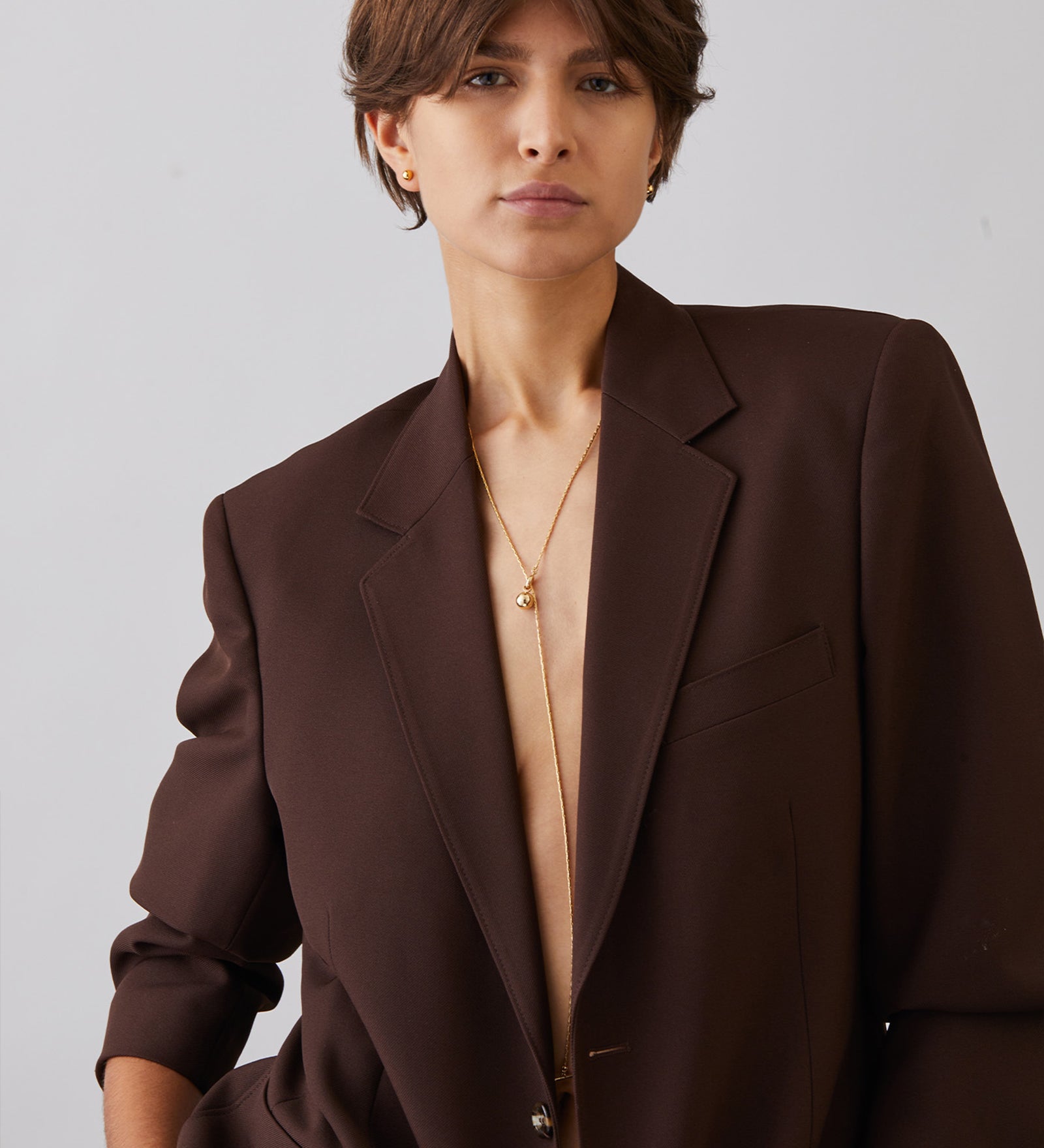 Jenny Bird-Constance Wrap Chain-Necklaces-Blue Ruby Jewellery-Vancouver Canada