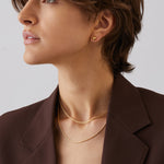 Jenny Bird-Constance Wrap Chain-Necklaces-Blue Ruby Jewellery-Vancouver Canada