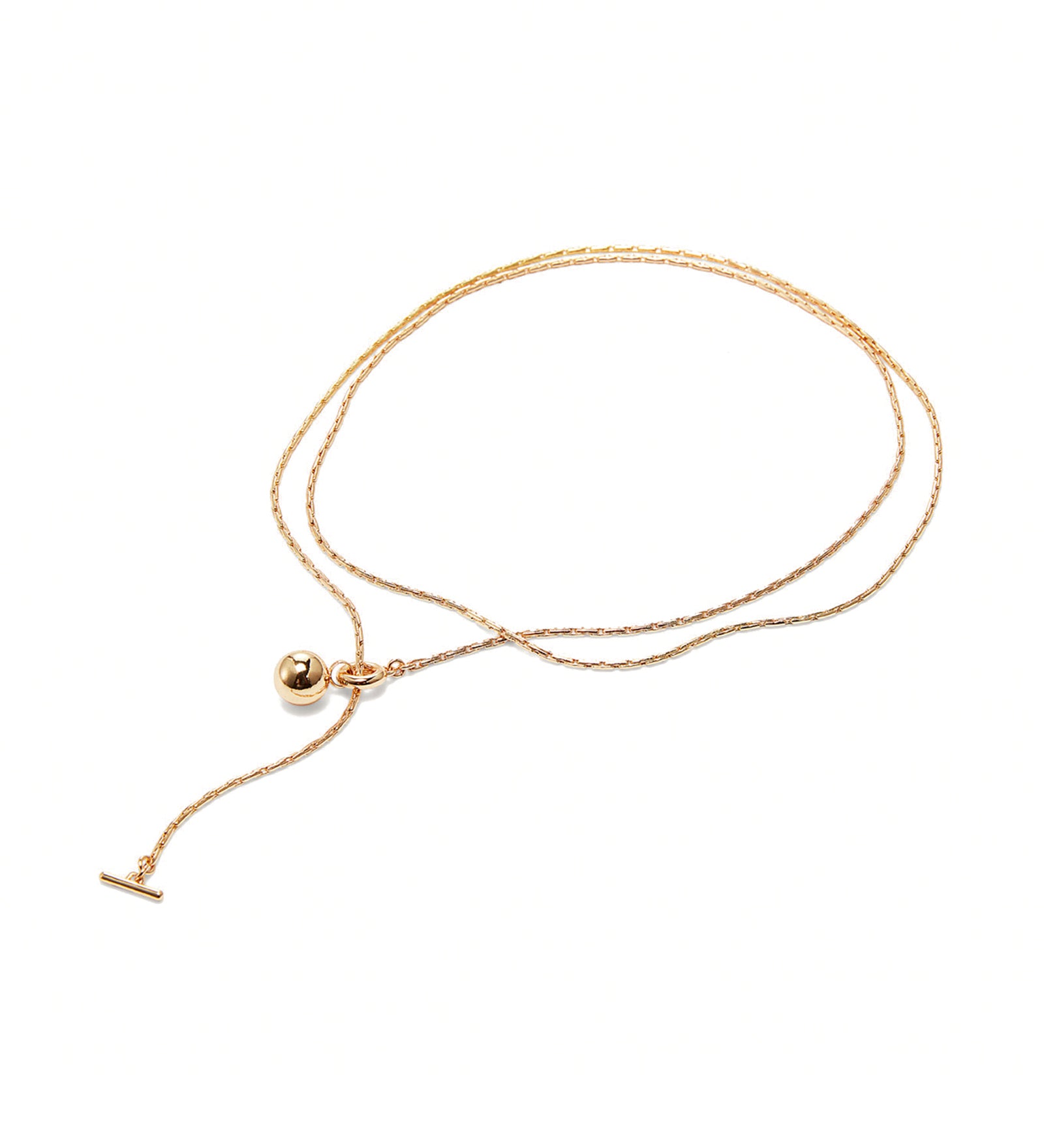 Constance Wrap Chain 14k Gold Plated
