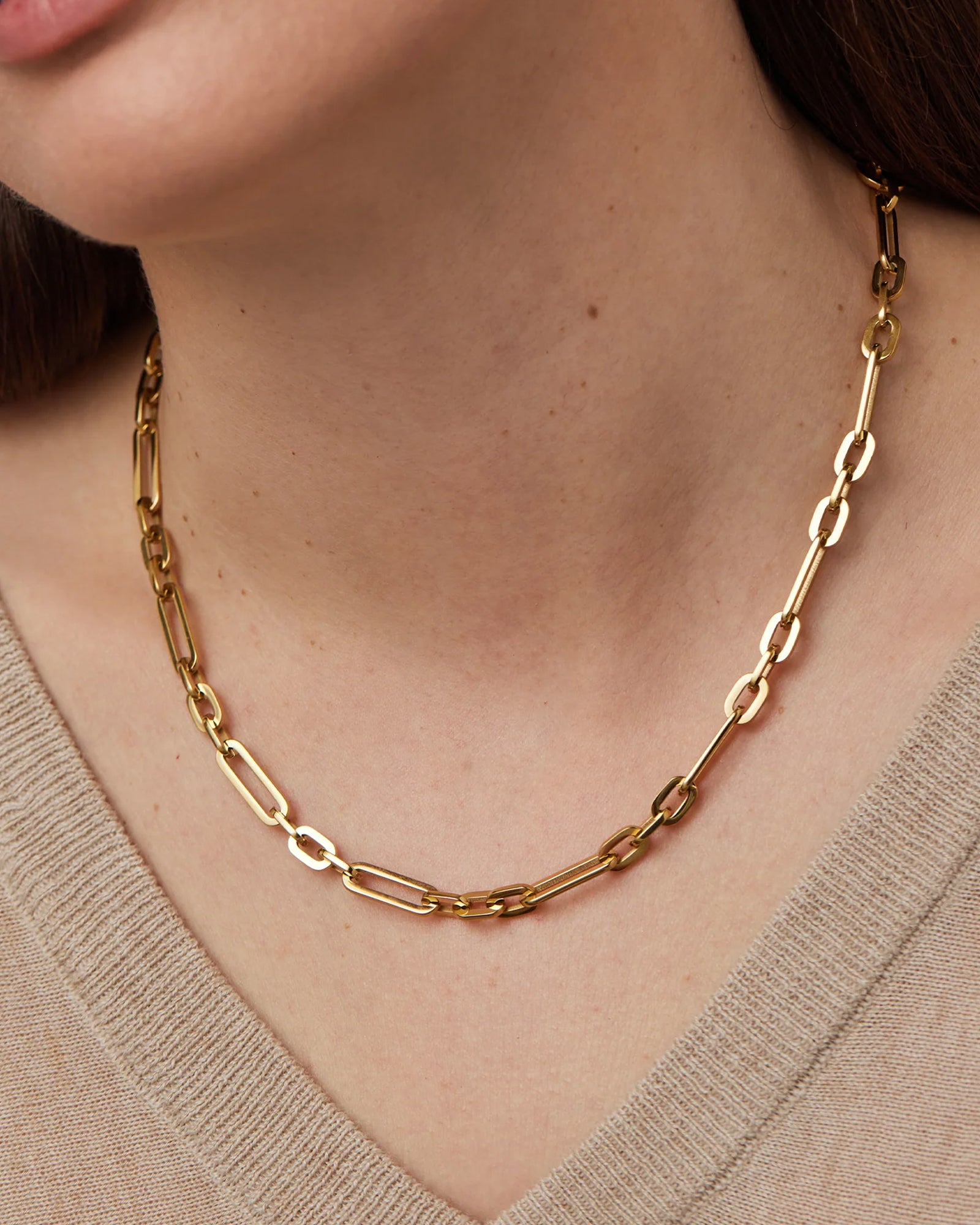Mercer Chain 14k Gold Plated