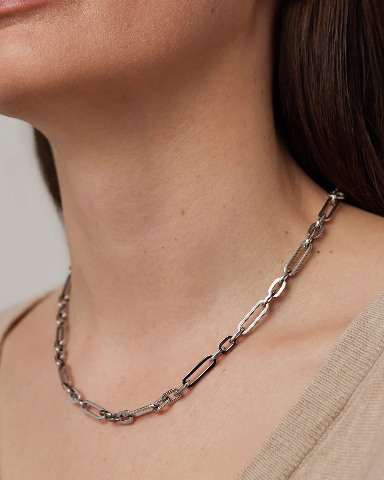 Mercer Chain Platinum Plated