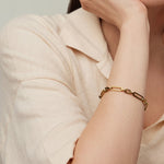 Mercer Bracelet 14k Gold Plated