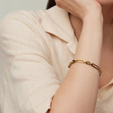 Mercer Bracelet 14k Gold Plated