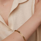 Mercer Bracelet 14k Gold Plated