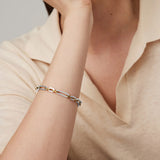 Mercer Bracelet 14k Gold Plated, Platinum Plated