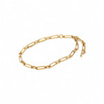 Slim Mercer Anklet 14k Gold Plated